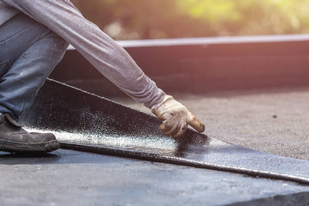 Professional Waterproofing technician working in Woodlawn, OH